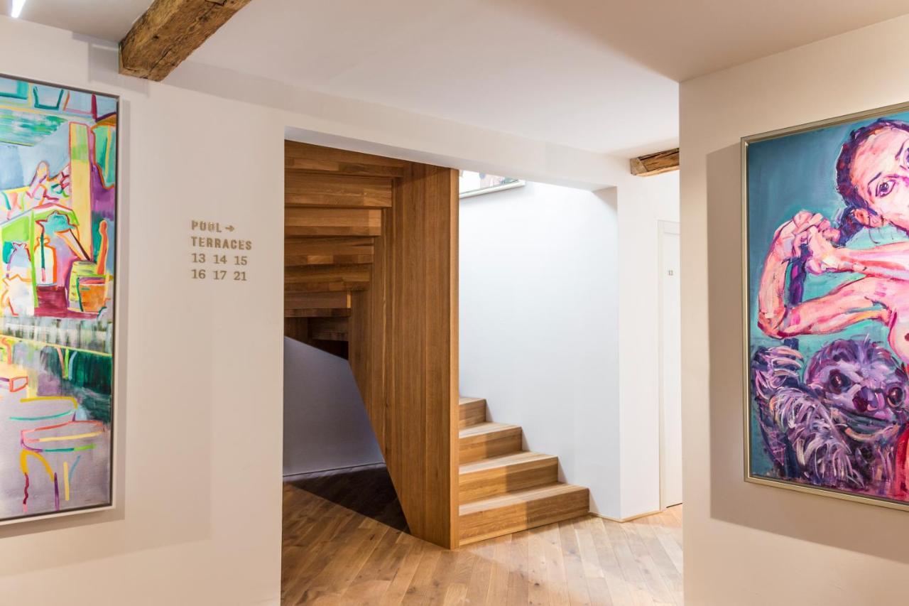 Kai 36 - Hotel Zwischen Fels Und Fluss Грац Екстериор снимка Interior of the gallery